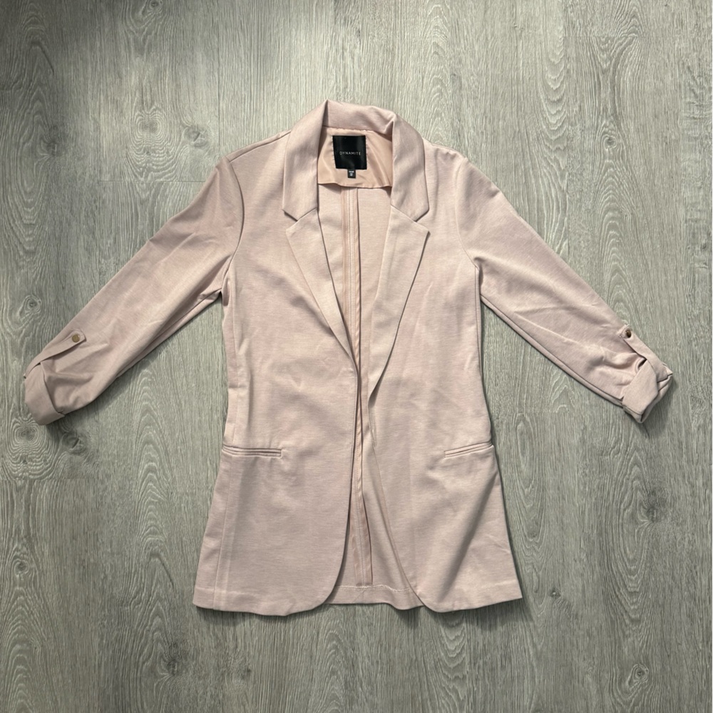 Dynamite light pink blazer